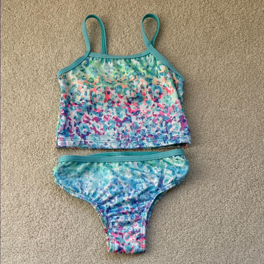 Pink Platinum Toddler Bikini Set